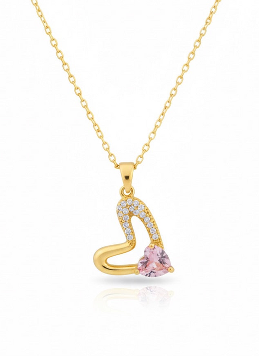 Serpentine Heart Necklace
