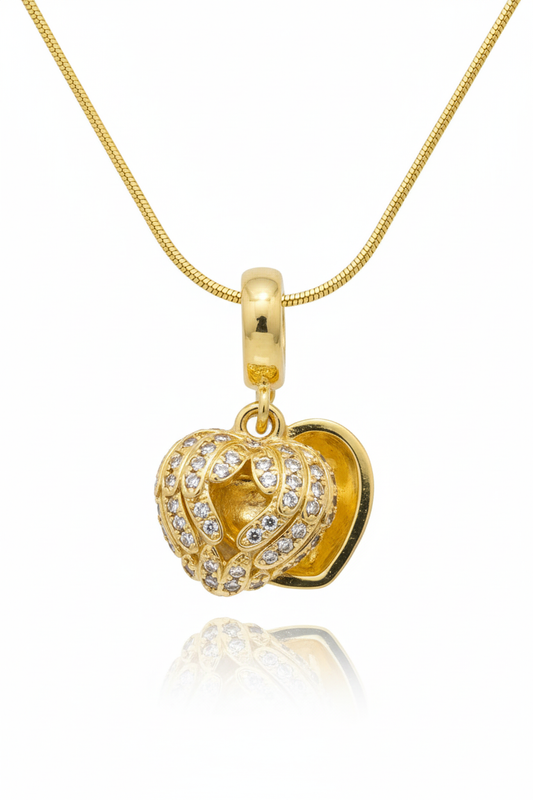 The 'Sparkling Heart' Necklace