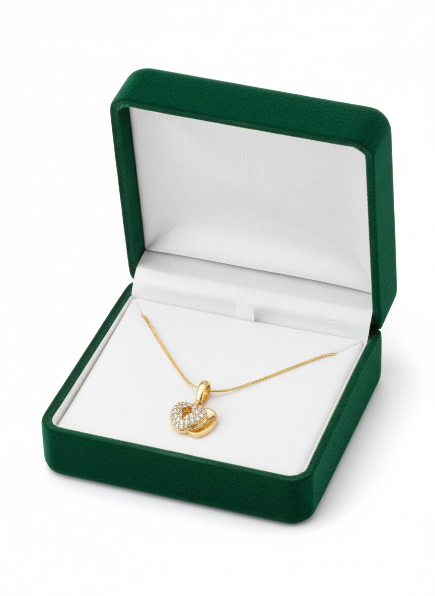The 'Sparkling Heart' Necklace