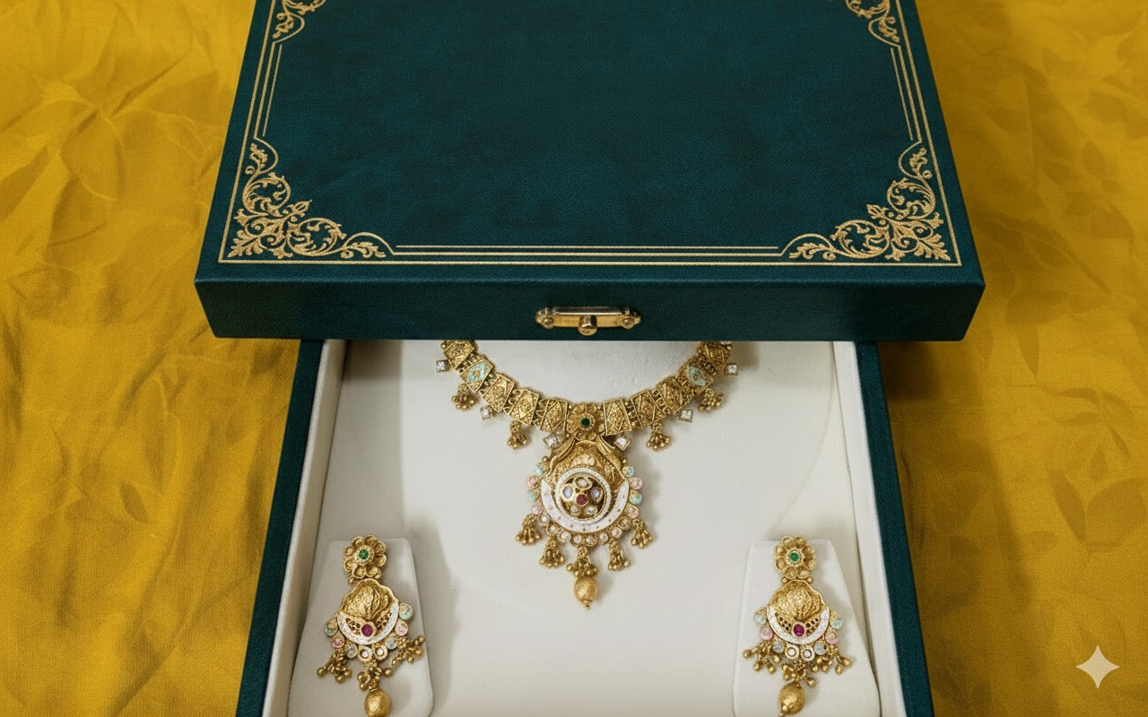 Heritage Gold Necklace set