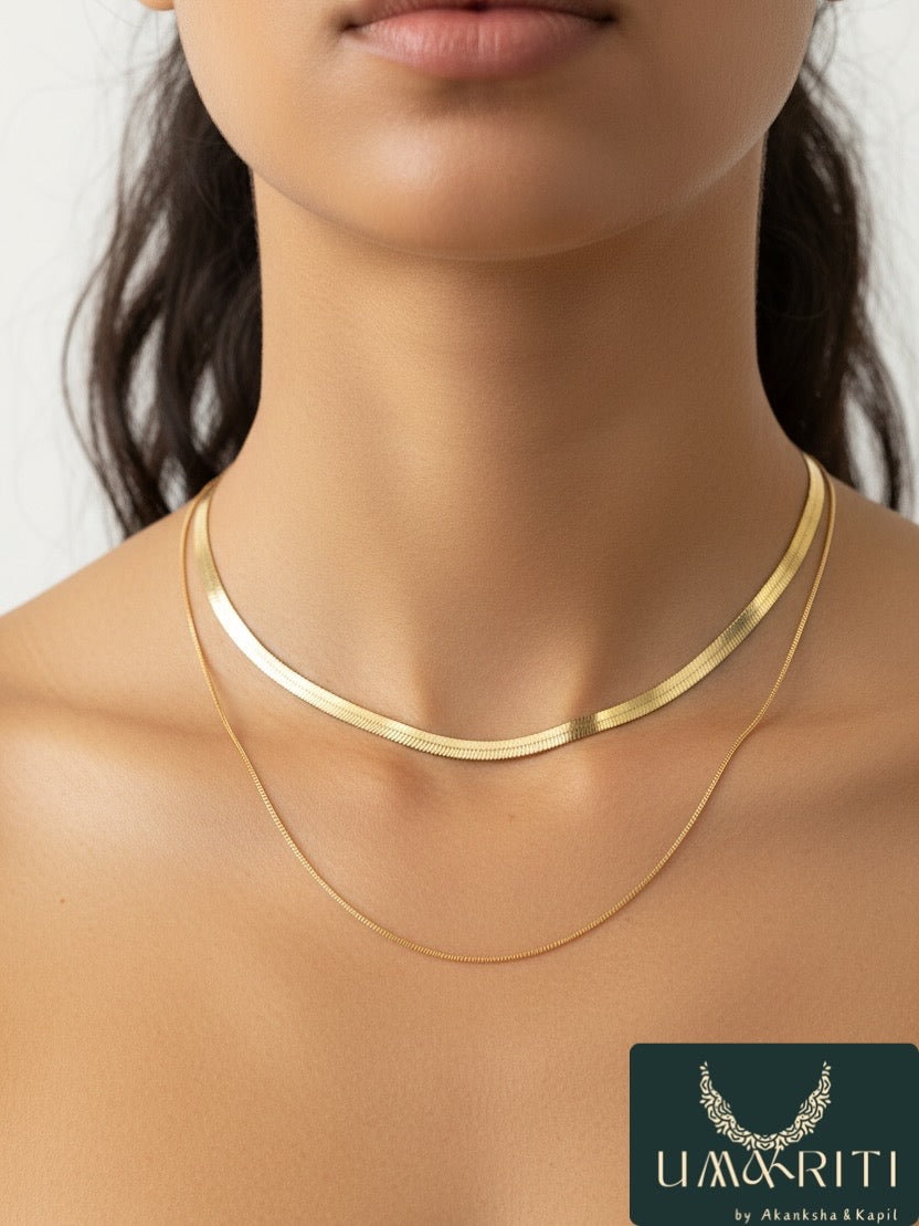 The Luxe Duo chain Set