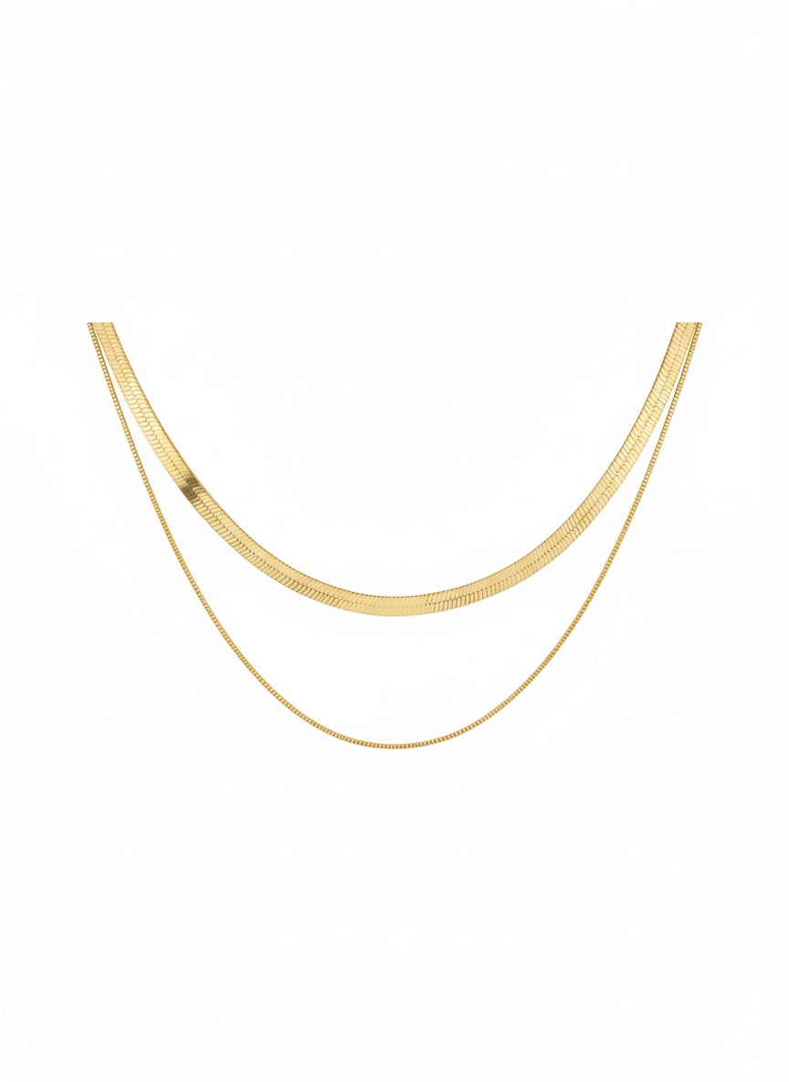 The Luxe Duo chain Set
