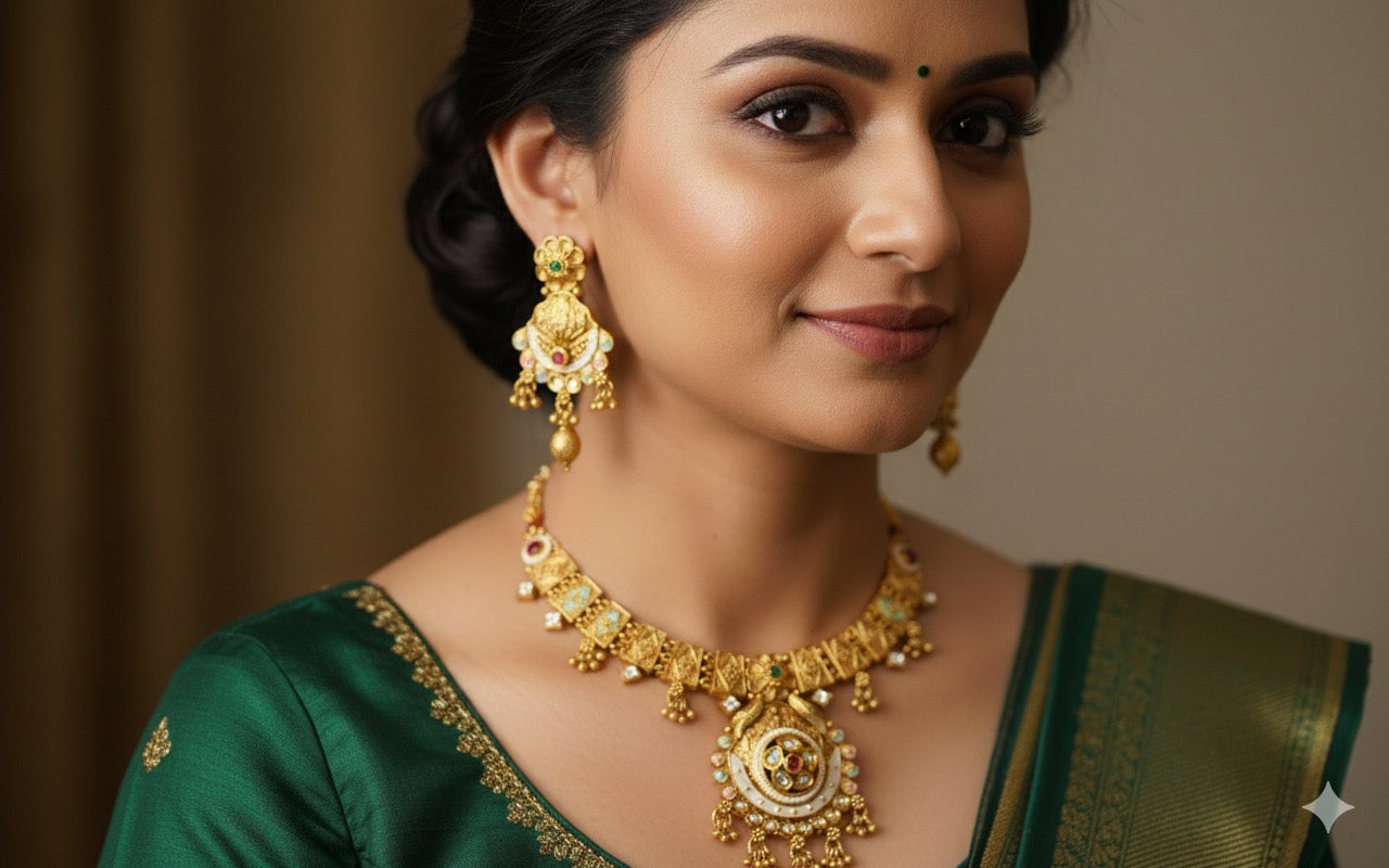 Heritage Gold Necklace set