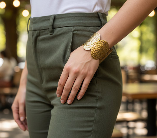 The Hammered Beauty Cuff
