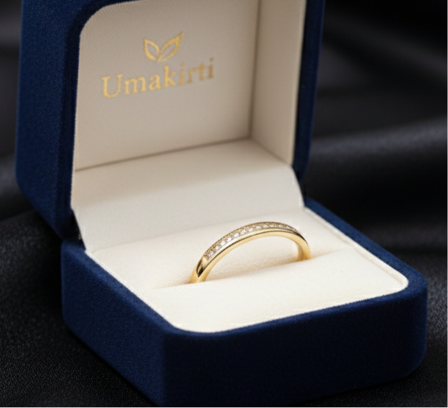 The Elegance Pavé Band Ring