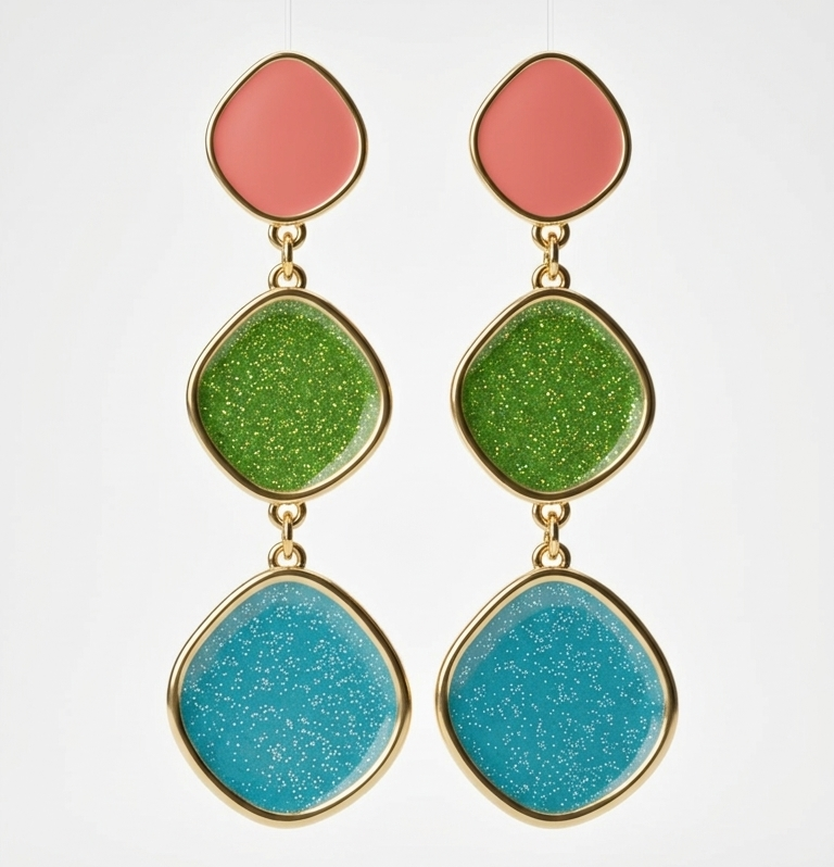 Earth & Sky Druzy Drop Earrings