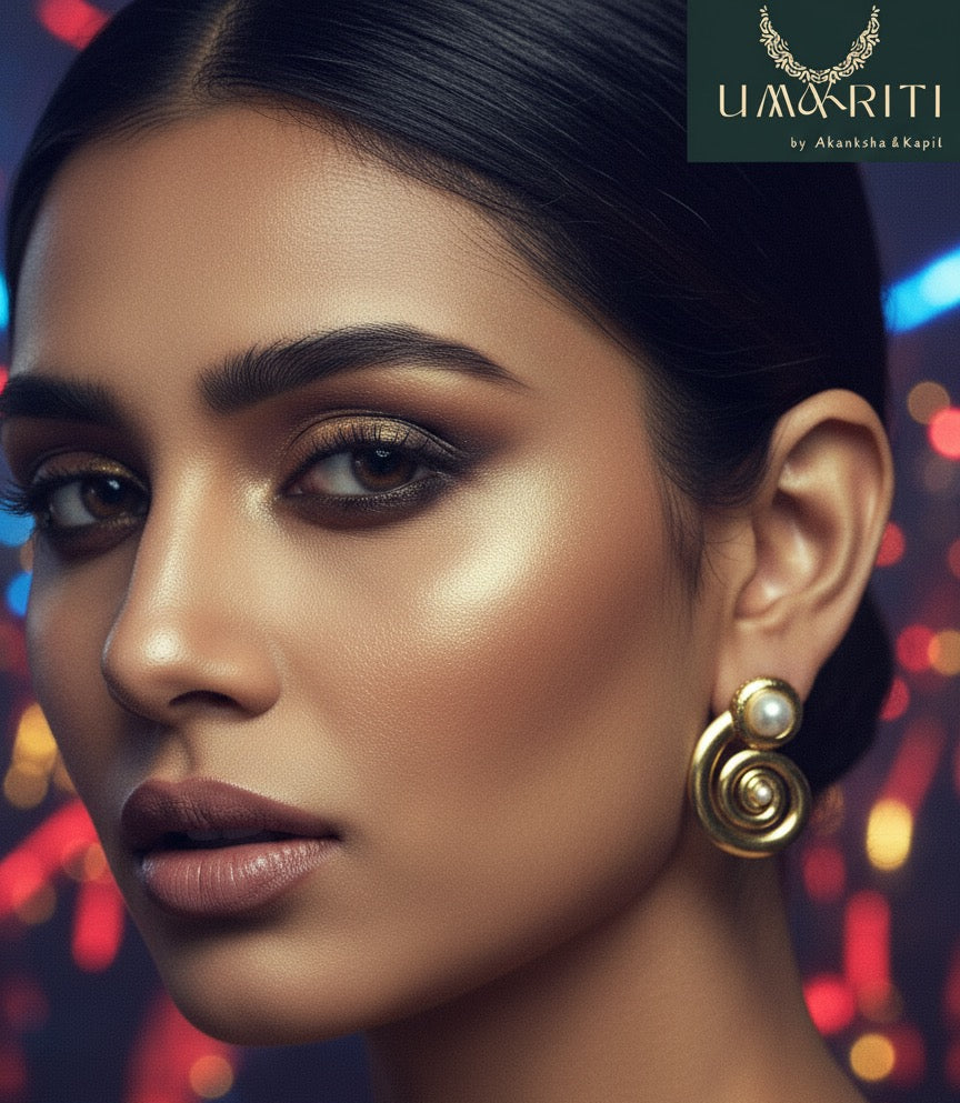 The Vortex Peals Earrings