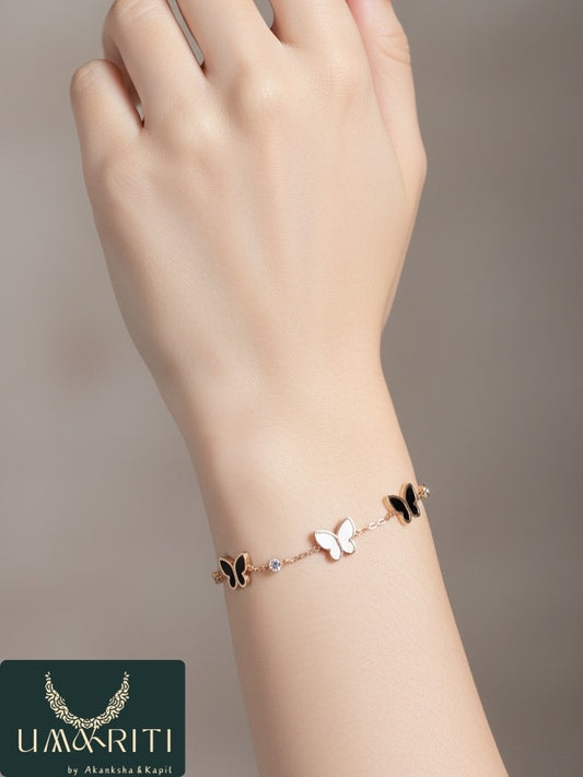 Butterfly Charm Bracelet