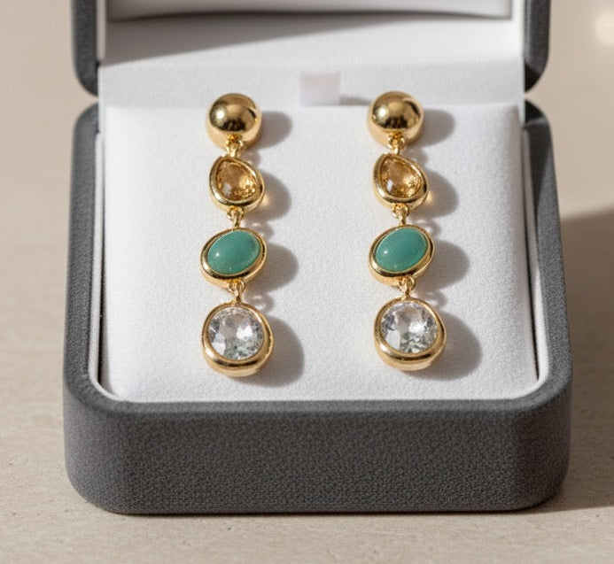 The Gatsby Glamour Drops Earrings
