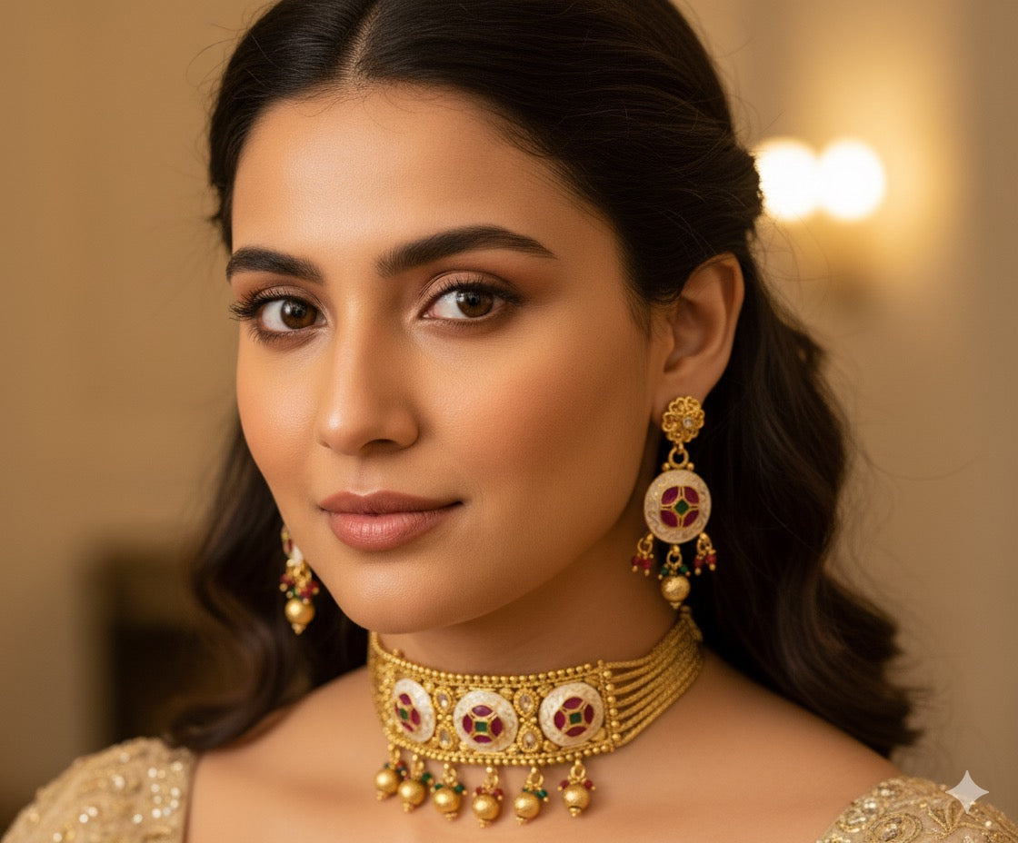 The PADMINI Choker Necklace Set