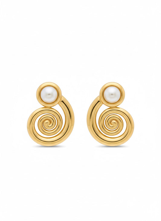 The Vortex Peals Earrings