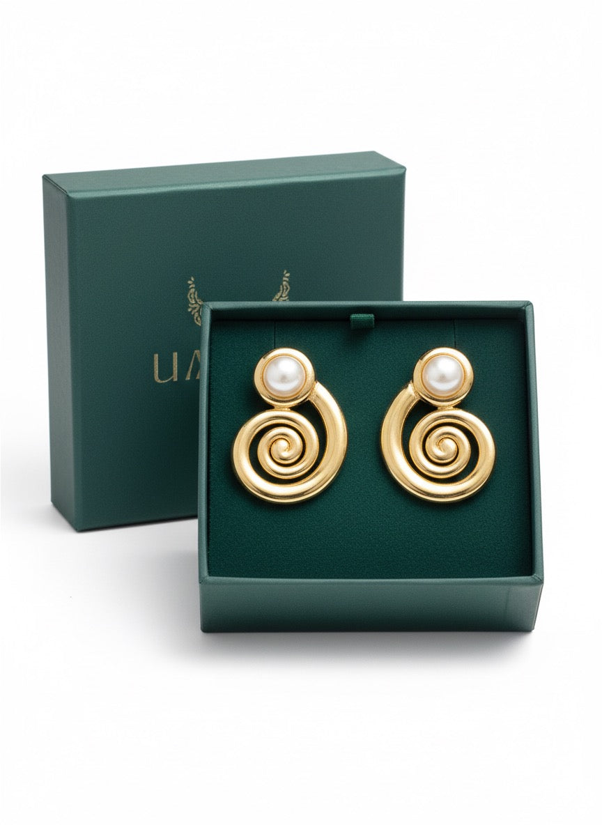 The Vortex Peals Earrings