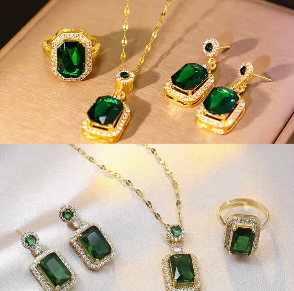 Regalia Emerald set