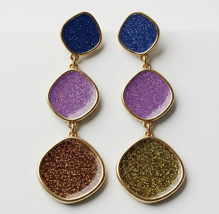 Earth & Sky Druzy Drop Earrings