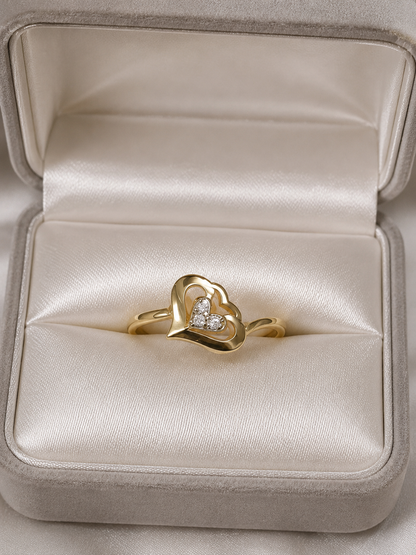 Eternal Heart Spark Ring
