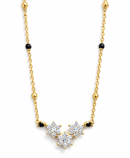 The Trinity Bloom Mangalsutra