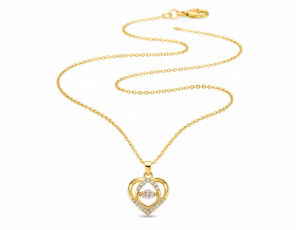 The Heartbeat Sparkle Necklace