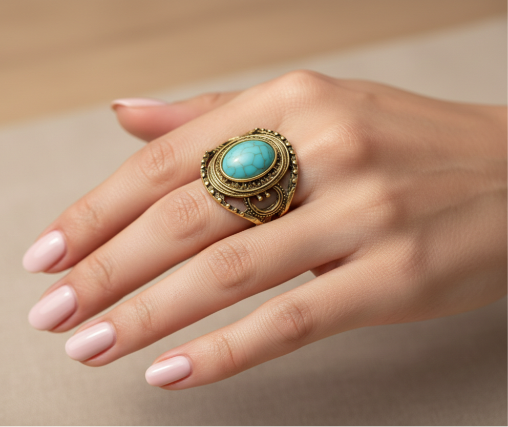 The Empress Oval Ring