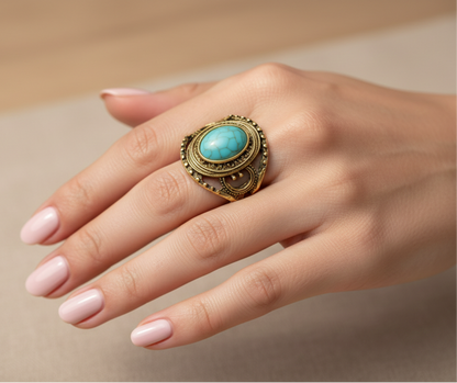 The Empress Oval Ring