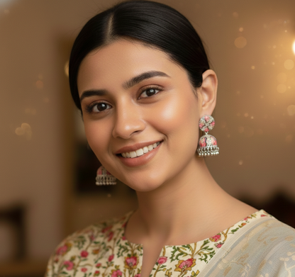The Chitrakala Jhumka Earrings
