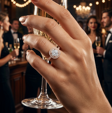 The Halo Solitaire Ring (Limited Edition)