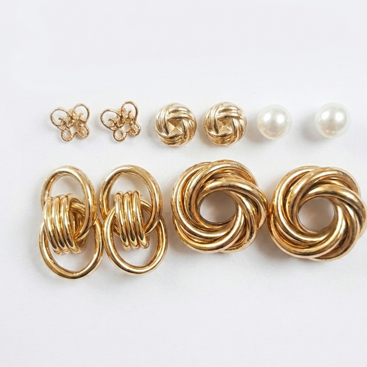 A 5-Pair Curated Earring Set