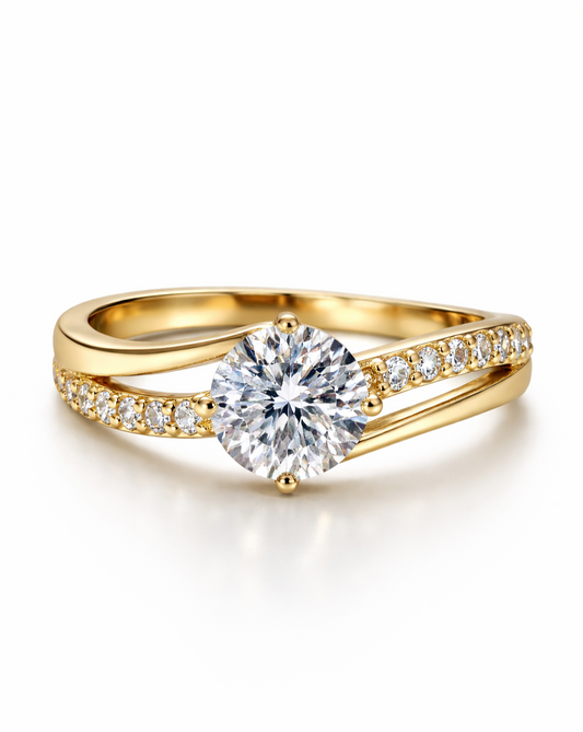 The Diana's Solitaire Ring
