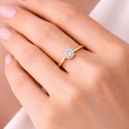 Royal Solitaire Ring