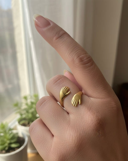 The Forever Embrace Hug Ring
