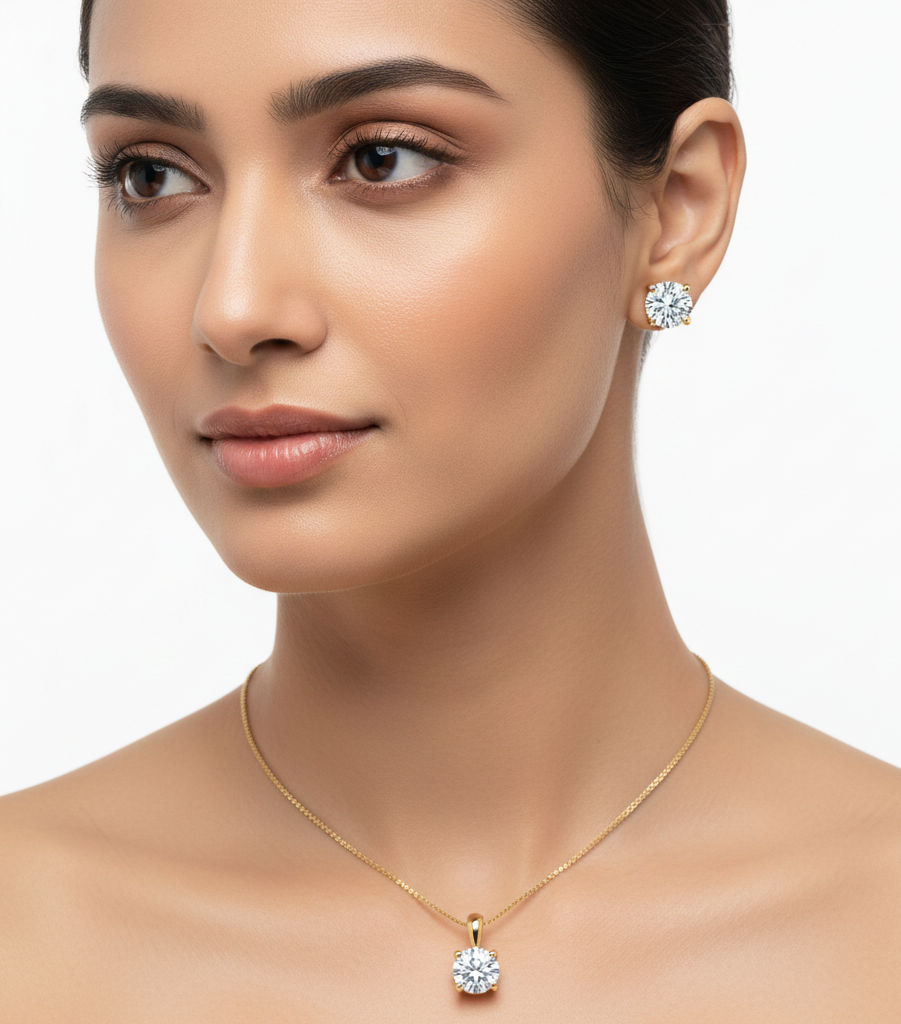 Super Solitaire Necklace Set