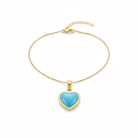 The 'Ocean Heart' Pendant Necklace