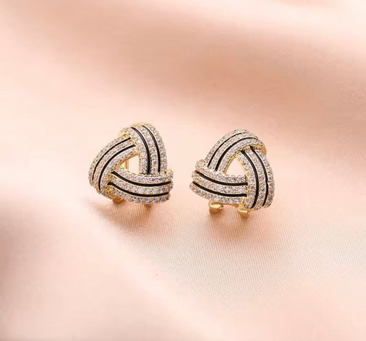 The Trinity Knot Studs Earrings