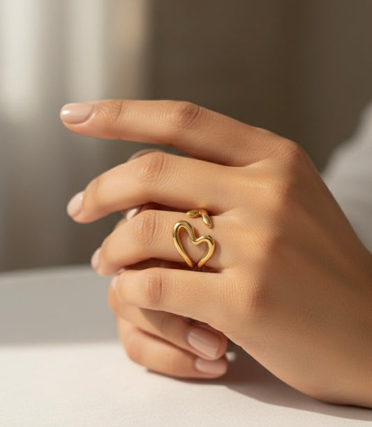 Aura Heart Ring
