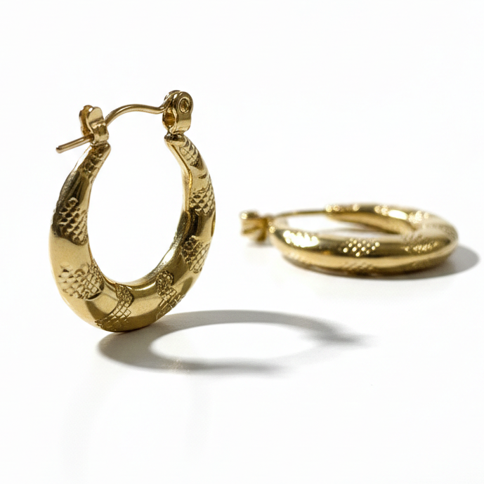 The Aurelian Crescent Hoops Earrings