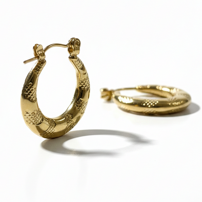 The Aurelian Crescent Hoops Earrings