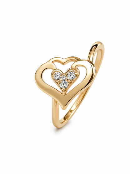 Eternal Heart Spark Ring