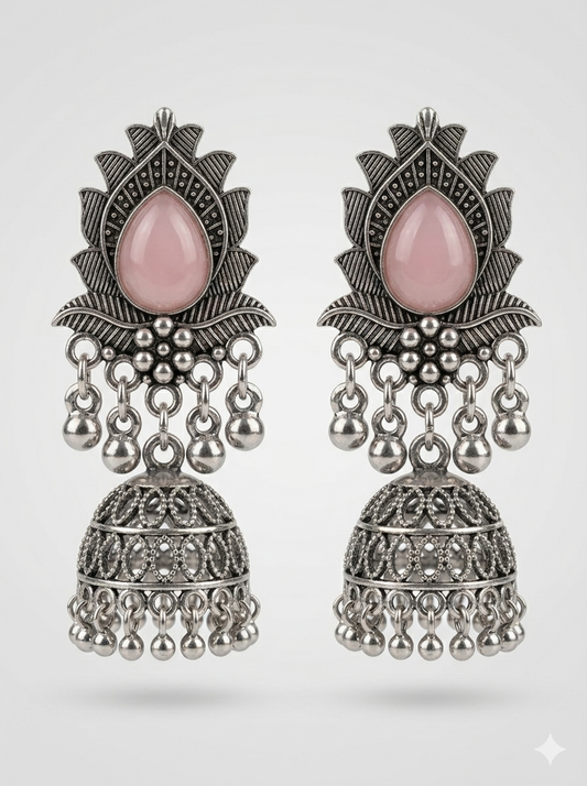 Pink Petal Heritage Earrings
