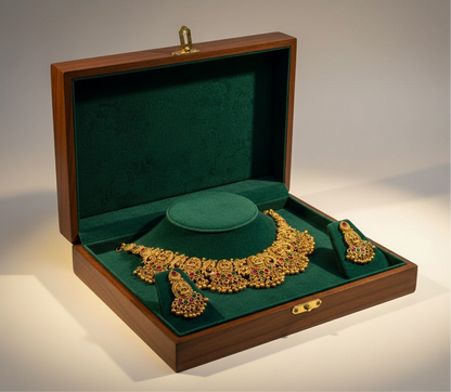 The 'Devi' Antique Temple Jewellery Set