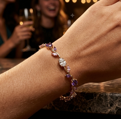 Tulip Bloom Bracelet Gold