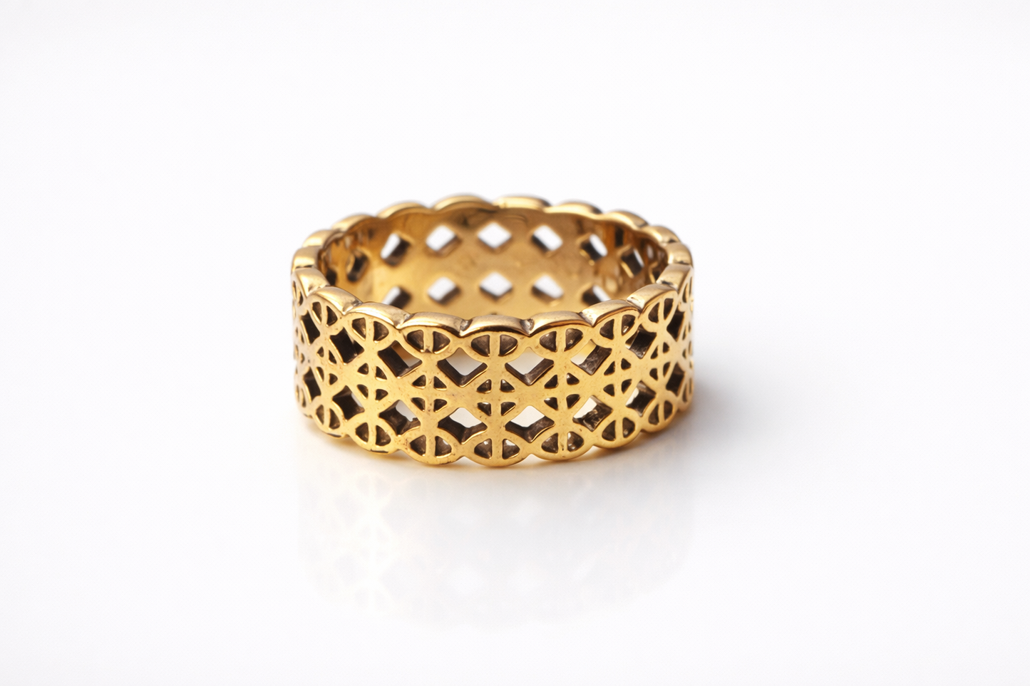 The Cyber-Link Band Ring