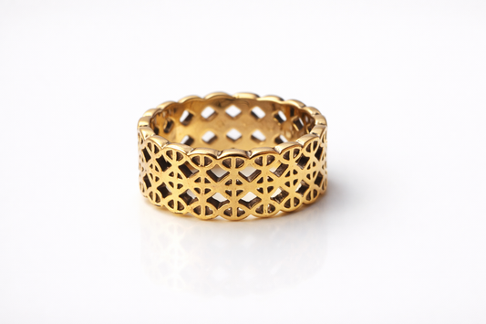 The Cyber-Link Band Ring