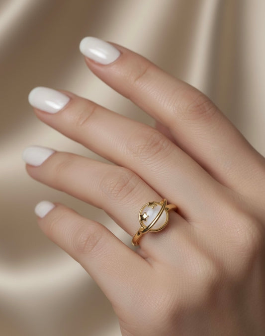 Stellar Serenity" Ring