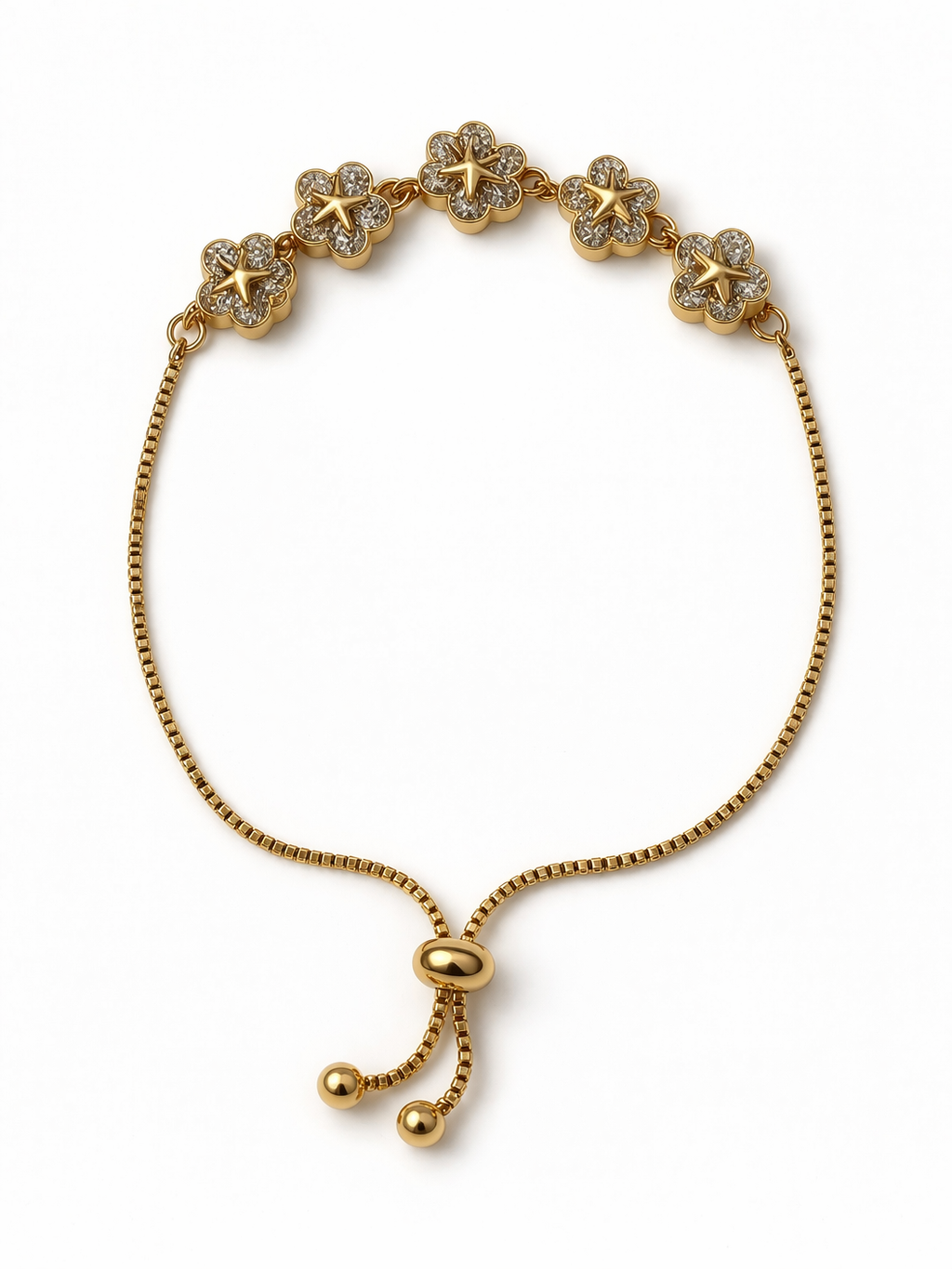 Nova Floral Bolo Bracelet