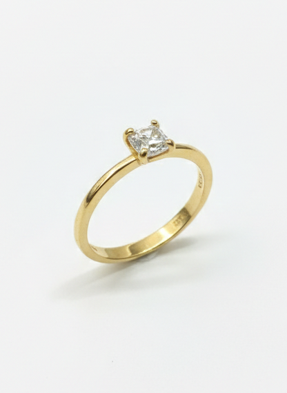 The Princess-cut Solitaire Ring