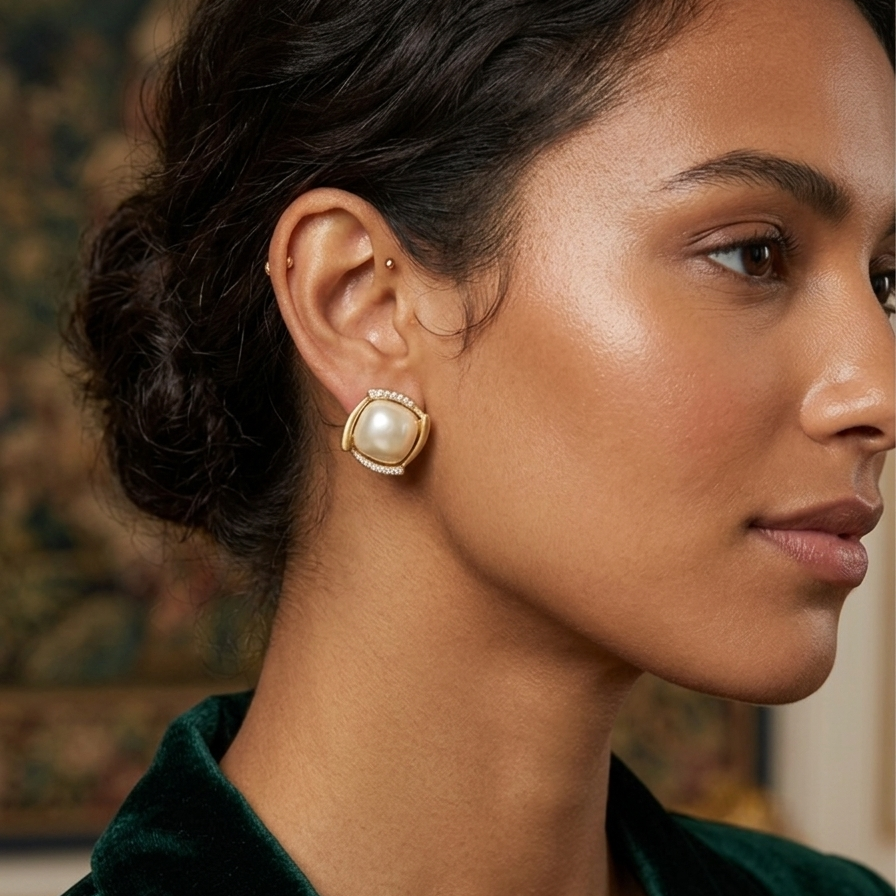 The Imperial Empress Studs Earrings