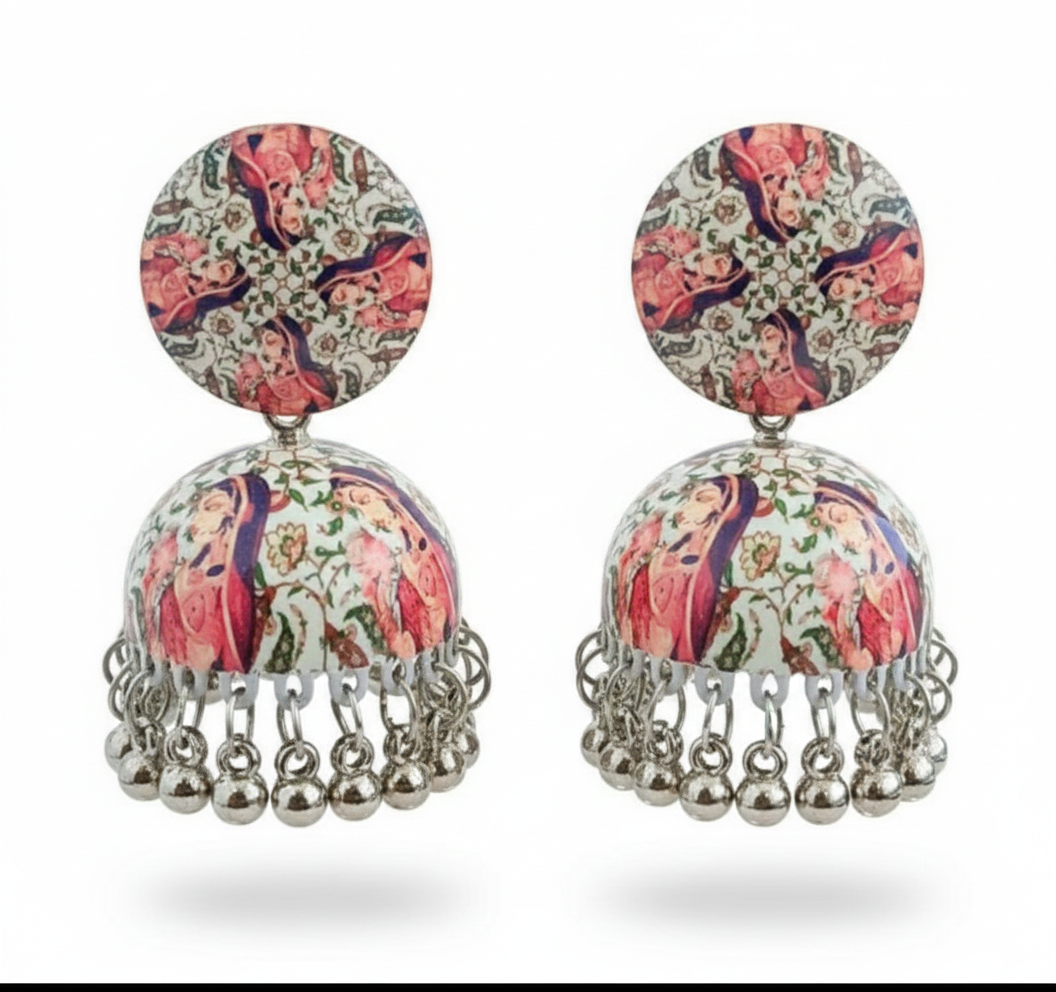 The Chitrakala Jhumka Earrings