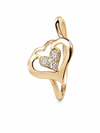 Eternal Heart Spark Ring