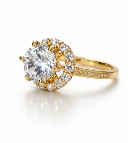 The Queen's Solitaire Ring