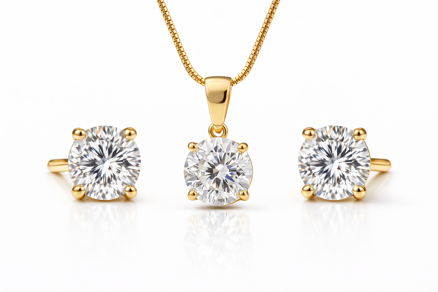 Super Solitaire Necklace Set