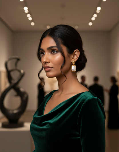The Molten Muse Drops Earrings